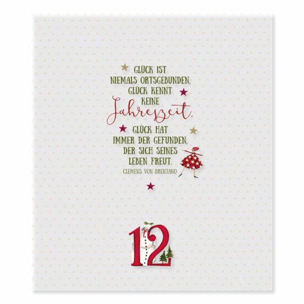 Die besten Adventskalender zum Thema Postkarten.