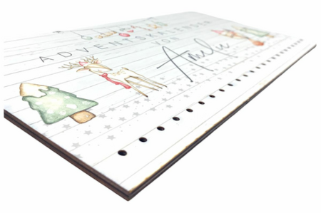Adventskalender Holz Inhalt 1