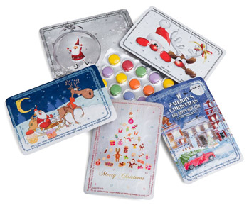 MINI ADVENTSKALENDER MIT SCHOKOLINSEN 2019