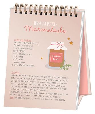 Adventszeitverkürzer "24 zauberhafte Rezepte" Inhalt