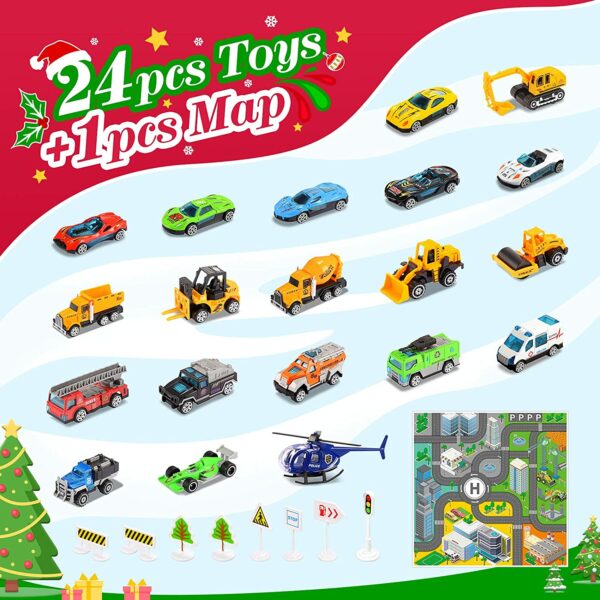 Diyfrety Spielzeug Adventskalender - Inhalt