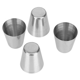 Edelstahl Becher für Picknick und Camping