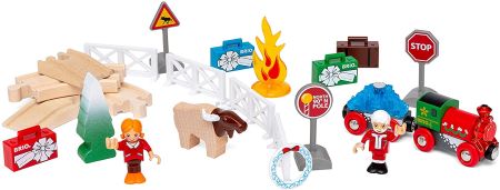BRIO World Bahn Adventskalender 2021 Inhalt