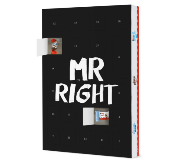 MR RIGHT Adventskalender artboxone Kinder