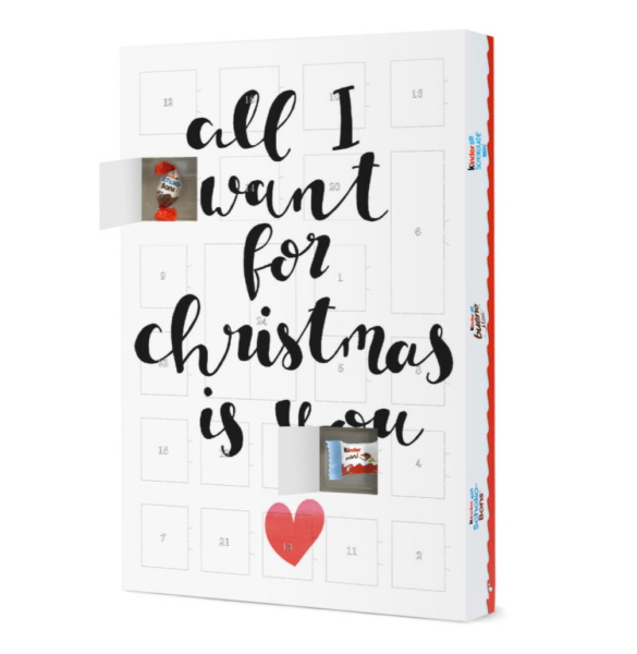 All I want Adventskalender artboxone Kinder artboxone