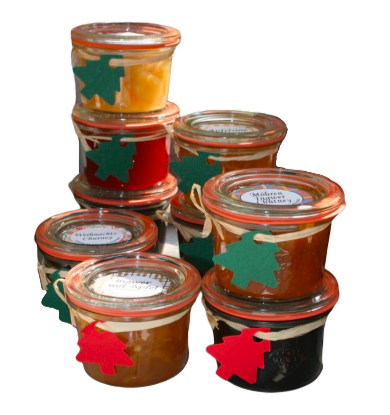 24 Weck-Gläschen Adventskalender etsy