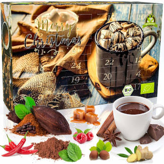 C&T Bio Trinkschokolade Adventskalender