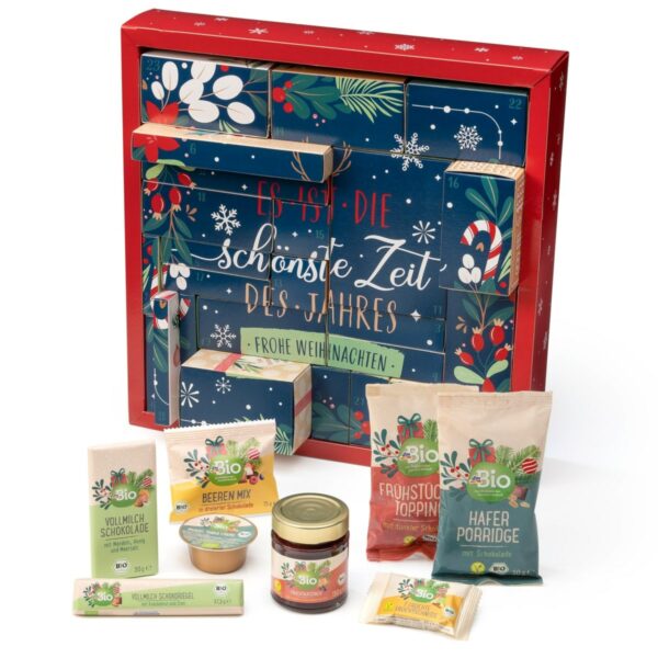 Adventskalender dm Bio Produkte 2021