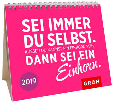 Einhorn Jahreskalender