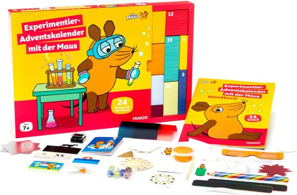 Franzis Experimentier mit der Maus 2021 Inhalt 1