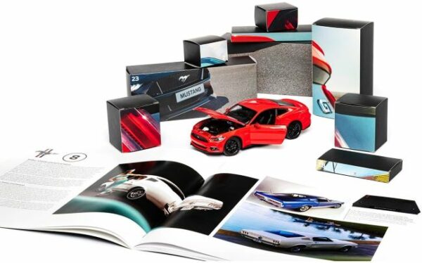 FRANZIS Ford Mustang GT Adventskalender Inhalt 1