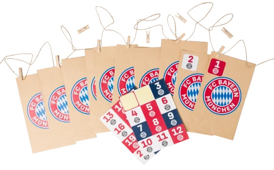Bastel-Set FC Bayern Adventskalender 2019