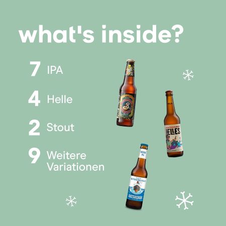 Foodist Craft Beer Adventskalender 2021 Inhalt
