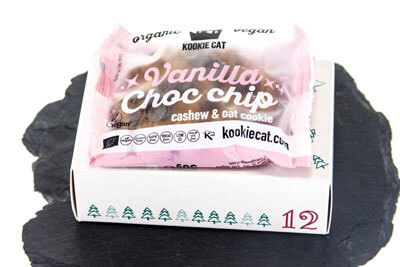 Vanilla Choc Chip - cashew & oat cookie Foodist Gourmet Adventskalender