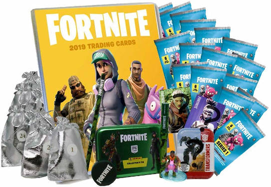 Fortnite Sammelkarten Deluxe Adventskalender 2019