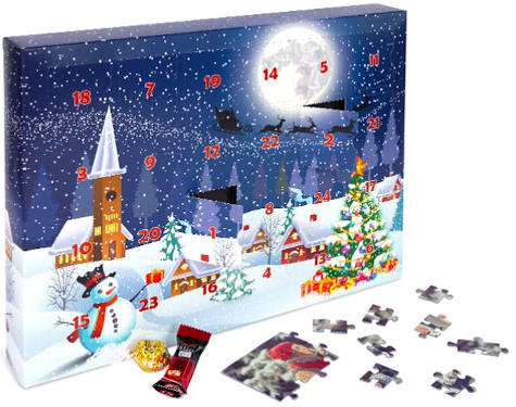 Fotopuzzle Adventskalender