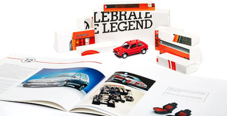 Franzis 55102-3 Adventskalender VW Golf GTI Inhalt 1