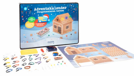 Inhalt FRANZIS Adventskalender Programmieren lernen