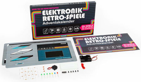 Inhalt Elektronik Retro Spiele Adventskalender 2020