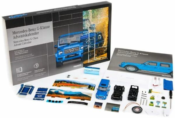 Mercedes-Benz G-Klasse Adventskalender Inhalt 2