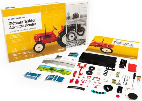 Inhalt Oldtimer-Traktor Adventskalender 2020