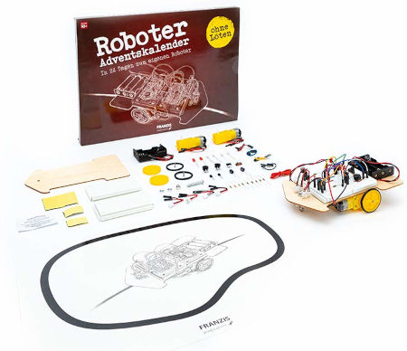 Inhalt Roboter Adventskalender 2020