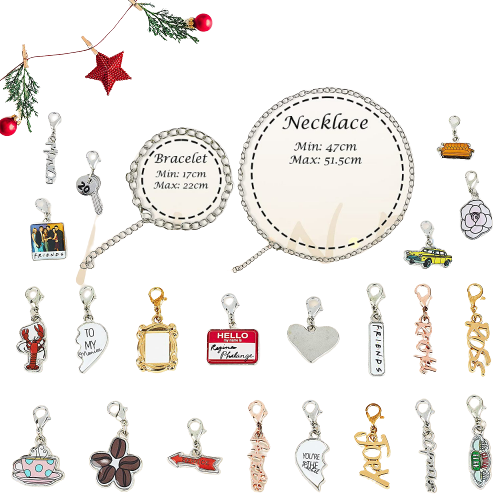 Friends Schmuck Adventskalender 2021 Inhalt