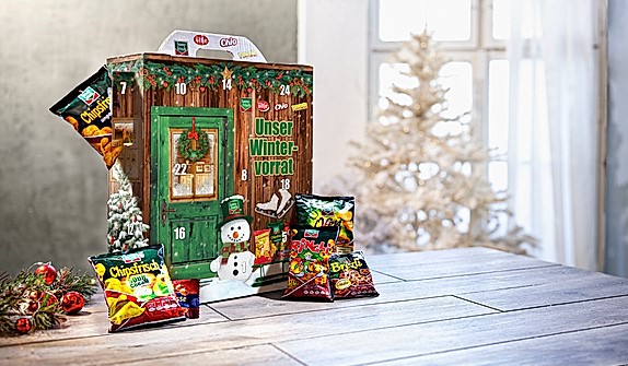 Inhalt - Funny-Frisch Knabber-Adventskalender 2021