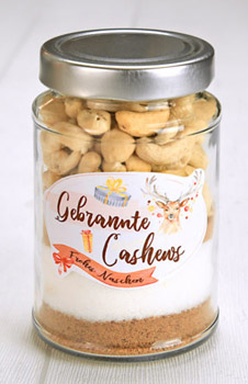 DIY gebrannte Cashews