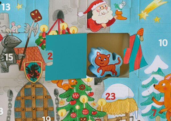 Inhalt - Haba Ritterburg-Adventskalender 2019