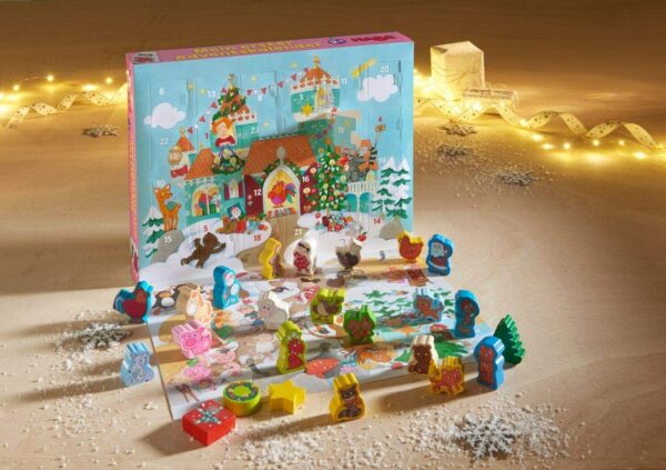 Inhalt - Haba Prinzessinnenschloss-Adventskalender 2019