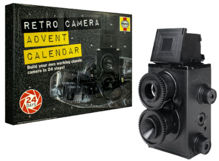Inhalt Haynes DIY Retro Camera Adventskalender