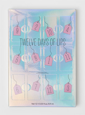 h&m Twelve Days of Lips Adventskalender 2018