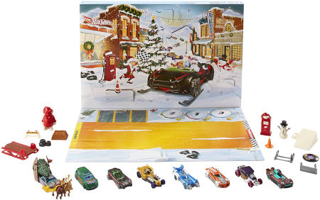 Inhalt Hot Wheels Adventskalender 2019