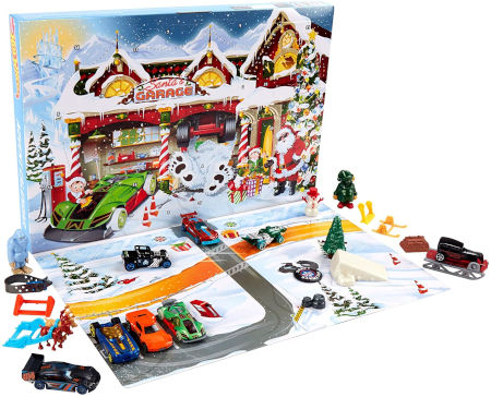 Inhalt Hot Wheels Adventskalender
