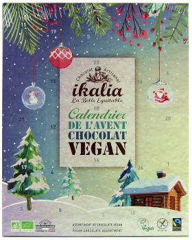 Ikalia Adventskalender Zartbitterschokolade