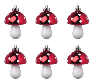 Ikea Christbaumschmuck Pilze