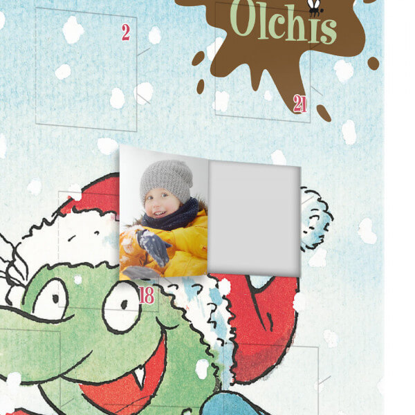 Framily Foto-Adventskalender - Die Olchis Inhalt 1
