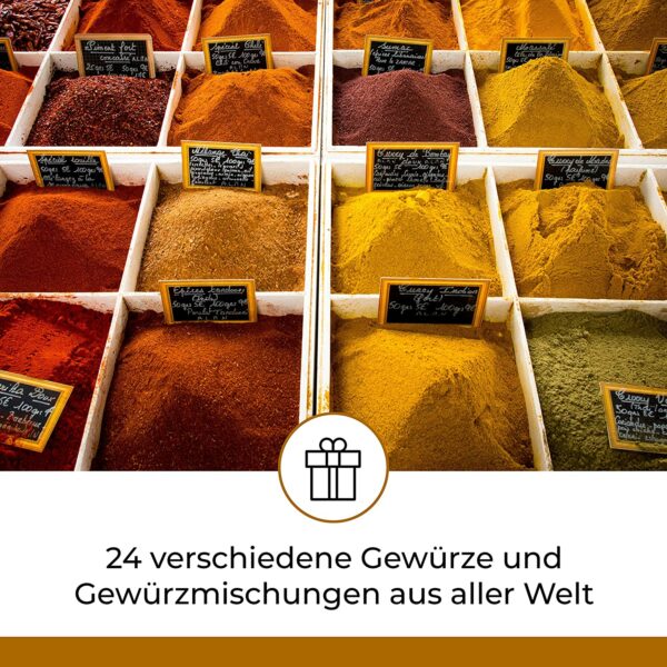 Inhalt - Gewürz Adventskalender 2021