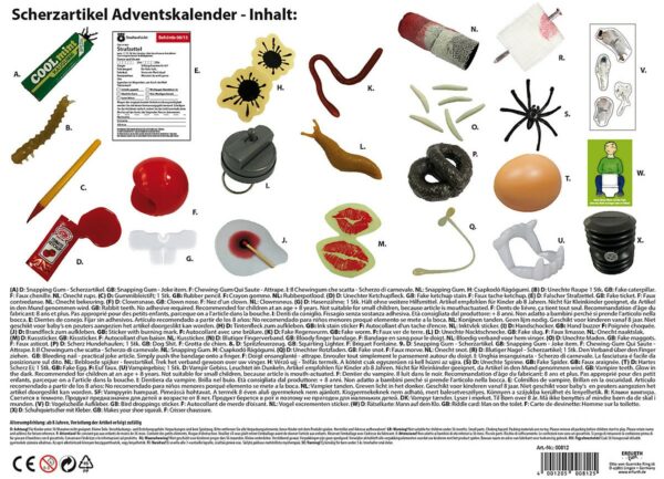 Inhalt - Scherzartikel Kalender