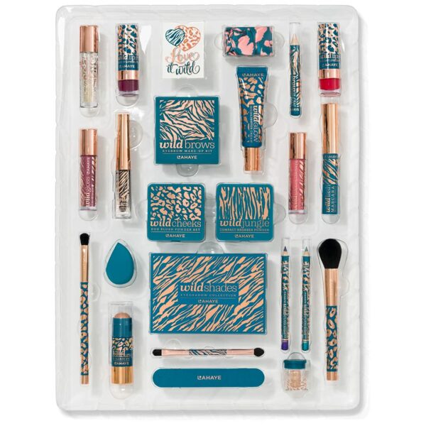 Inhalt - LAHAYE Beauty Adventskalender "WILD X-MAS" 2021