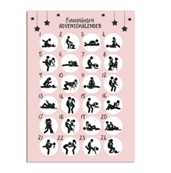 Kamasutra zum Rubbeln Adventskalender 2021
