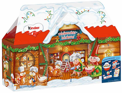 Kinder Mix 3D Adventskalender 2017