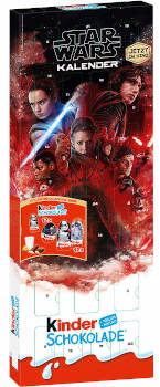 Kinder Schokolade Star Wars Adventskalender 2017