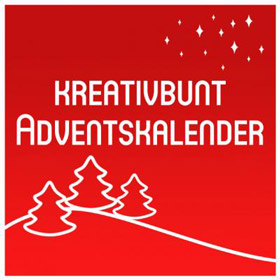 KreativBunt Adventskalender Bastelmaterial