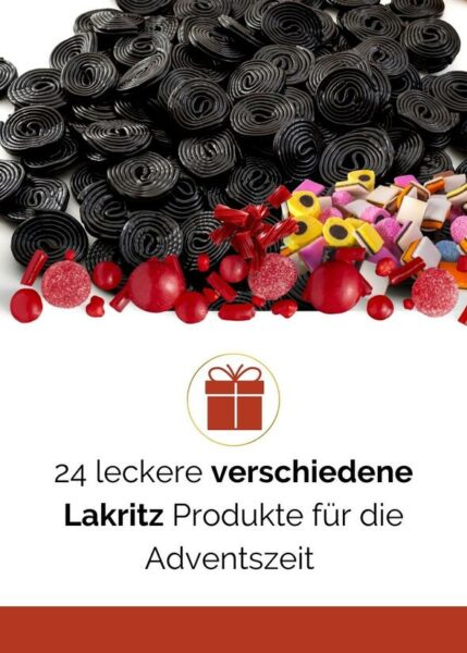 Die besten Lakritz Adventskalender 2023  ultimative Liste  was ist drin?
