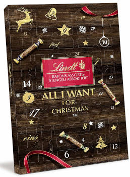 Schokolade Lindt Batond Adventskalender