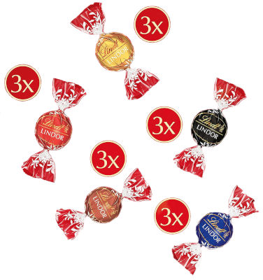Inahlt Lindt Lindor Adventskalender