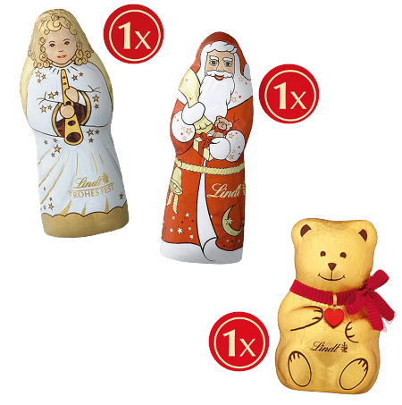 Inhalt Lindt Weihnachts-Tradition Adventskalender