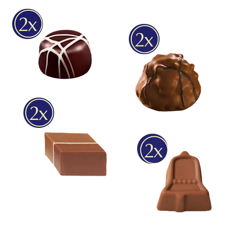 Inhalt Lindt Weihnachts-Zauber Adventskalender